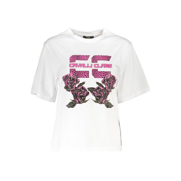 Cavalli Class CAVALLI CLASS T-SHIRT SHORT SLEEVE WOMAN WHITE