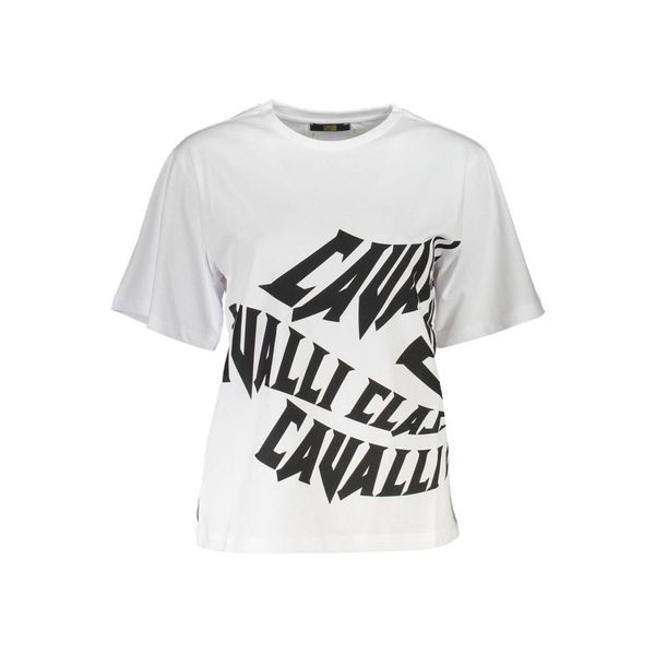 Cavalli Class CAVALLI CLASS T-SHIRT SHORT SLEEVE WOMAN WHITE