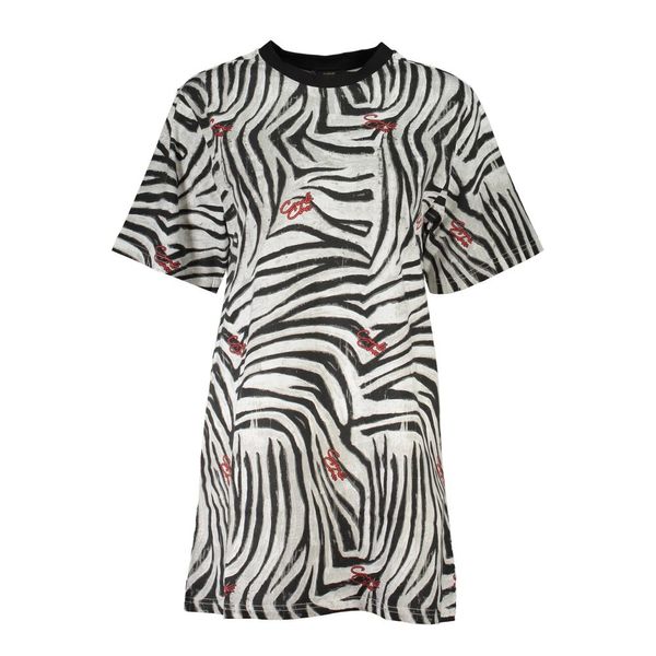 Cavalli Class CAVALLI CLASS WOMEN'S SHORT DRESS BLACK