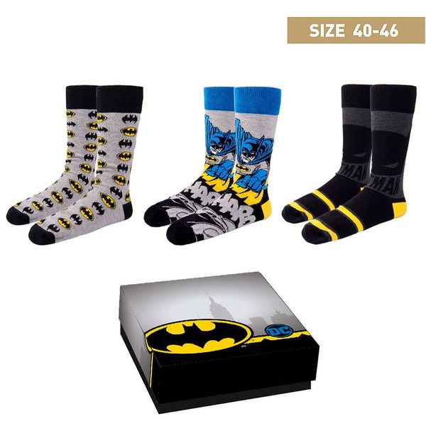 Batman DC Comics Batman muške čarape 3 para