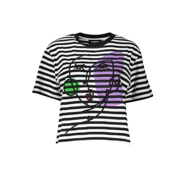 Desigual DESIGUAL BLACK WOMAN SHORT SLEEVE T-SHIRT