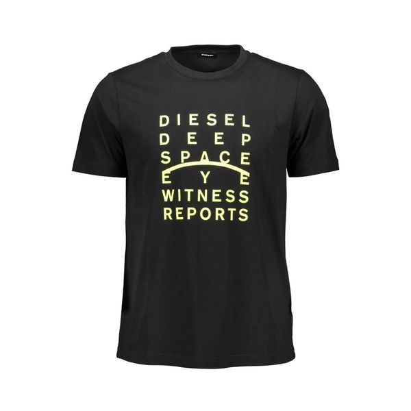Diesel DIESEL MEN'S SHORT SLEEVE T-SHIRT BLACK