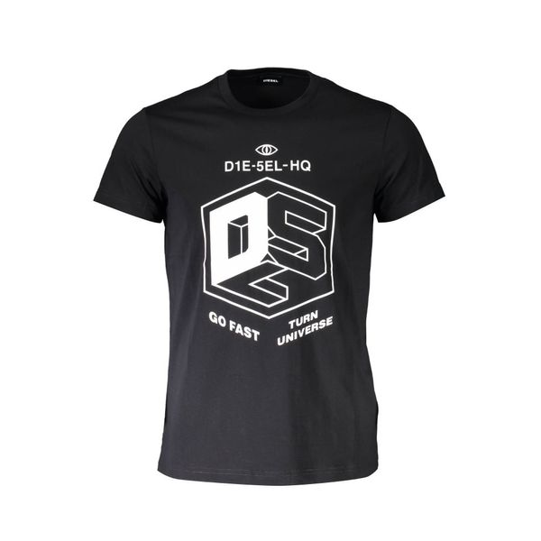 Diesel DIESEL MEN'S SHORT SLEEVE T-SHIRT BLACK