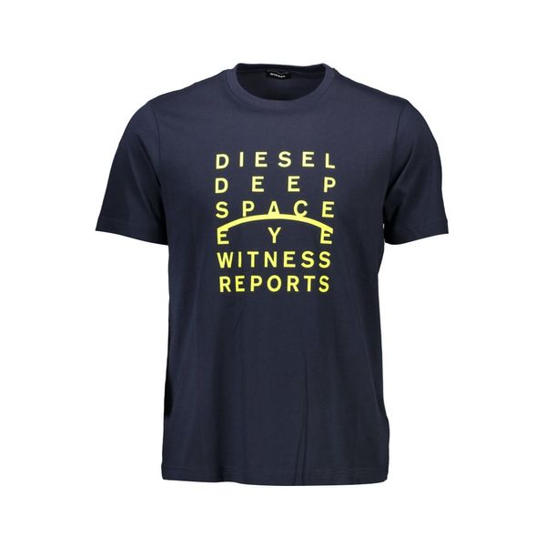 Diesel DIESEL MEN'S SHORT SLEEVE T-SHIRT BLUE