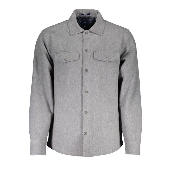 Gant GANT MEN'S LONG SLEEVE SHIRT GRAY