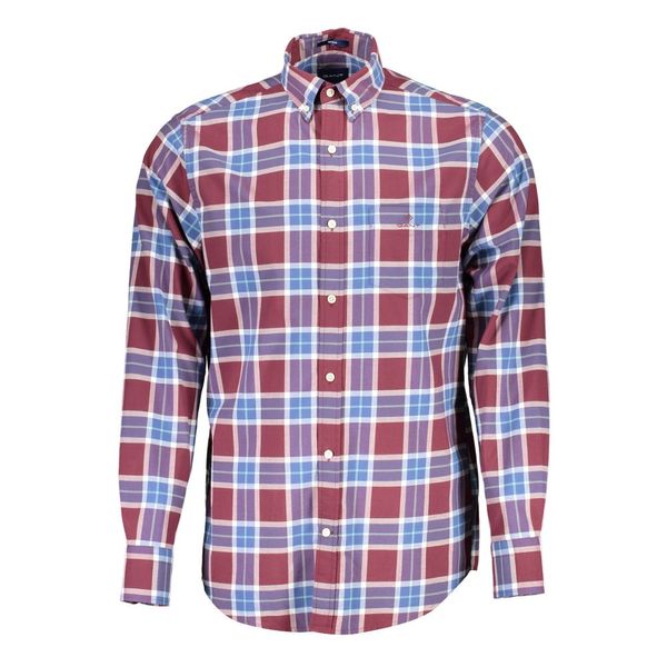 Gant GANT MEN'S LONG SLEEVE SHIRT PURPLE