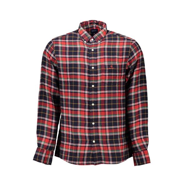 Gant GANT MEN'S RED LONG SLEEVE SHIRT