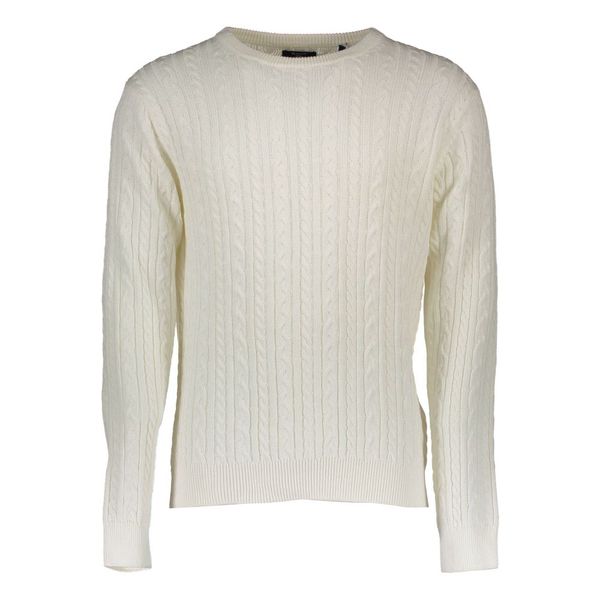 Gant GANT MEN'S WHITE SWEATER