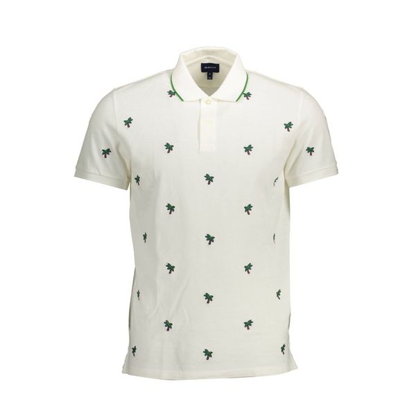 Gant GANT SHORT SLEEVE POLO SHIRT MAN WHITE