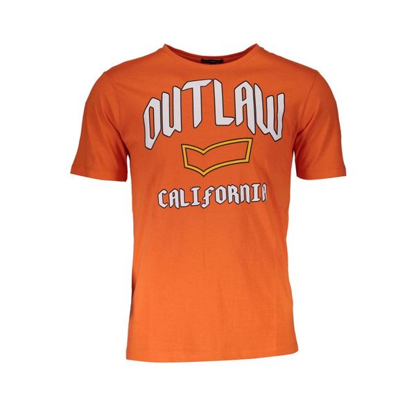 Gas GAS MEN'S SHORT SLEEVE T-SHIRT ORANGE