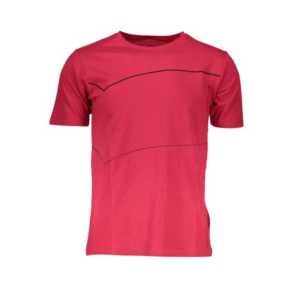 Gas GAS RED MEN'S SHORT SLEEVE T-SHIRT