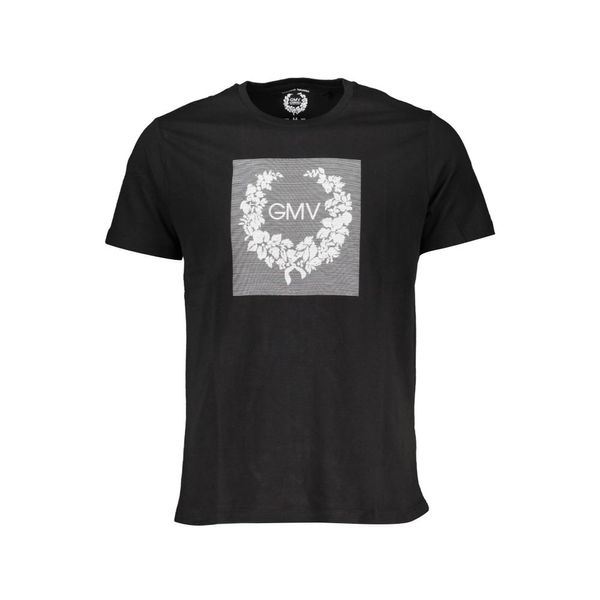 Gian Marco Venturi GIAN MARCO VENTURI BLACK MAN SHORT SLEEVE T-SHIRT