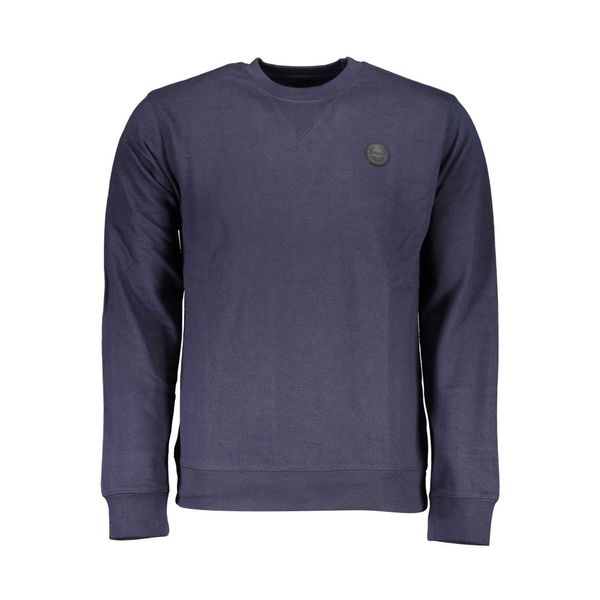 Gian Marco Venturi GIAN MARCO VENTURI BLUE MAN SWEATSHIRT WITHOUT ZIP