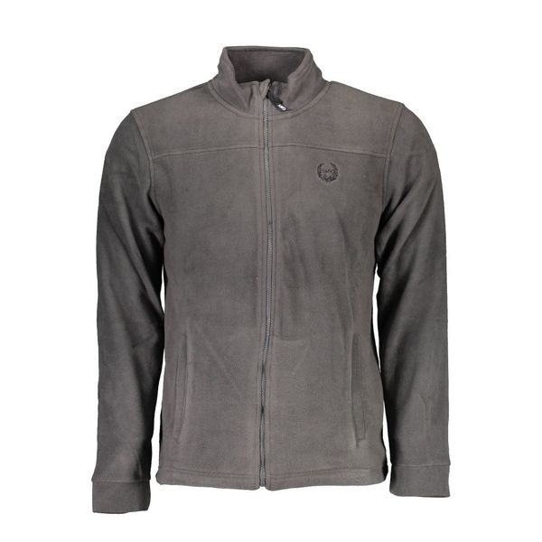 Gian Marco Venturi GIAN MARCO VENTURI MEN'S BLUE SWEATSHIRT WITH ZIP