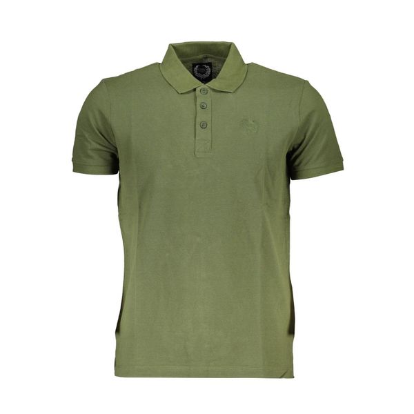 Gian Marco Venturi GIAN MARCO VENTURI MEN'S GREEN SHORT SLEEVED POLO SHIRT