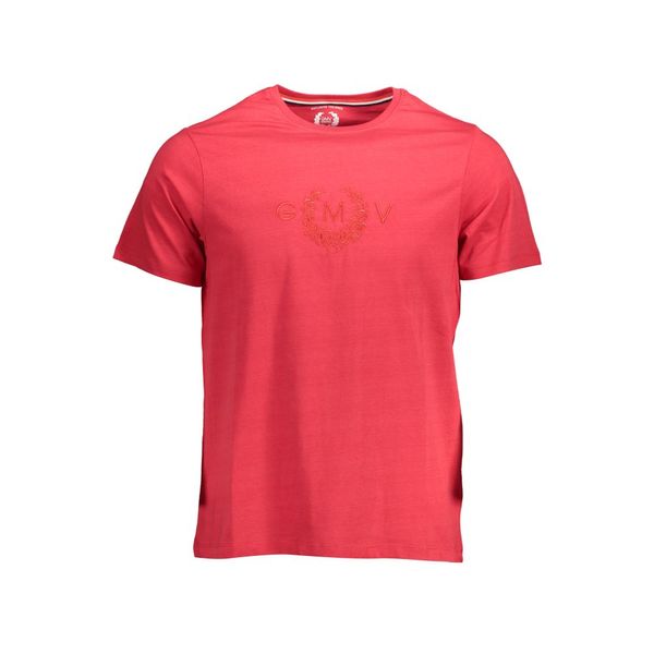 Gian Marco Venturi GIAN MARCO VENTURI MEN'S SHORT SLEEVE T-SHIRT RED