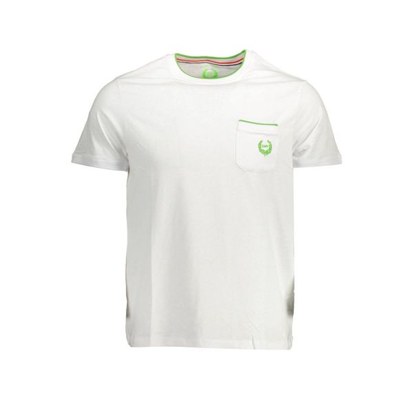 Gian Marco Venturi GIAN MARCO VENTURI MEN'S SHORT SLEEVE T-SHIRT WHITE