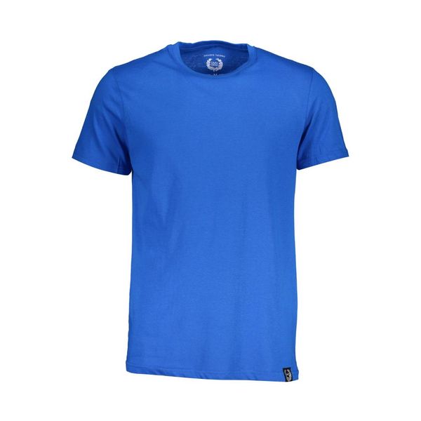 Gian Marco Venturi GIAN MARCO VENTURI MEN'S SHORT SLEEVED T-SHIRT BLUE