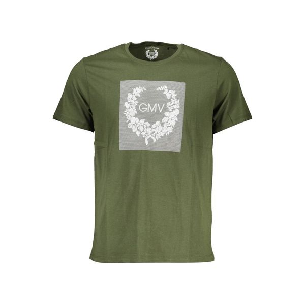 Gian Marco Venturi GIAN MARCO VENTURI MEN'S SHORT SLEEVED T-SHIRT GREEN