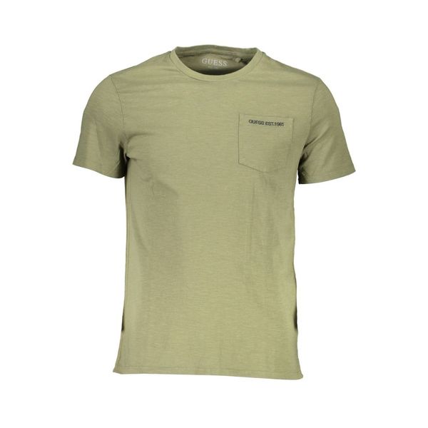 Guess GUESS JEANS GREEN MAN SHORT SLEEVE T-SHIRT