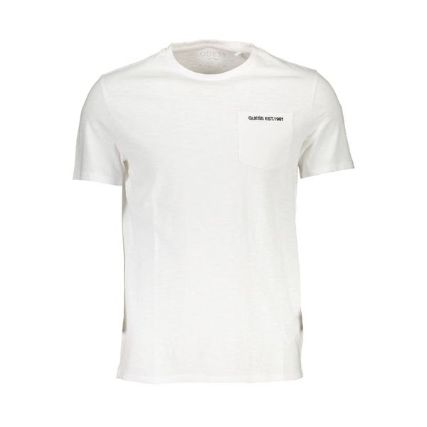 Guess GUESS JEANS MAN SHORT SLEEVE T-SHIRT WHITE