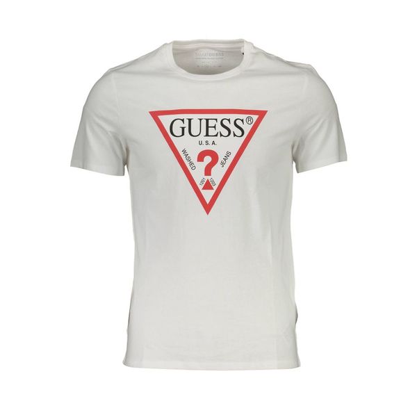 Guess GUESS JEANS MAN SHORT SLEEVE T-SHIRT WHITE