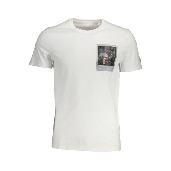 Guess GUESS JEANS MAN SHORT SLEEVE T-SHIRT WHITE