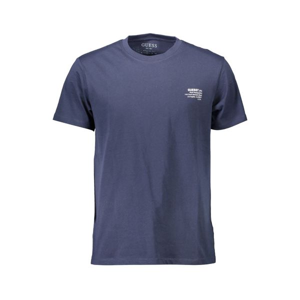 Guess GUESS JEANS MEN'S SHORT SLEEVE T-SHIRT BLUE