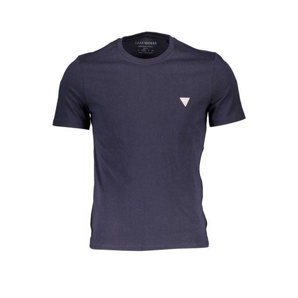 Guess GUESS JEANS MEN'S SHORT SLEEVE T-SHIRT BLUE