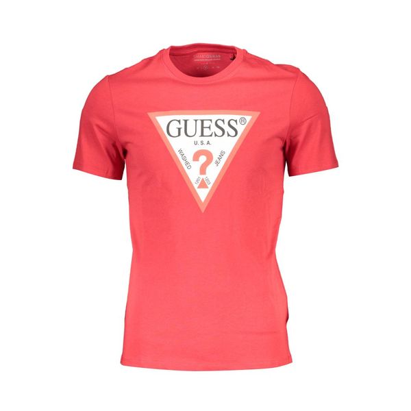 Guess GUESS JEANS RED MAN SHORT SLEEVE T-SHIRT