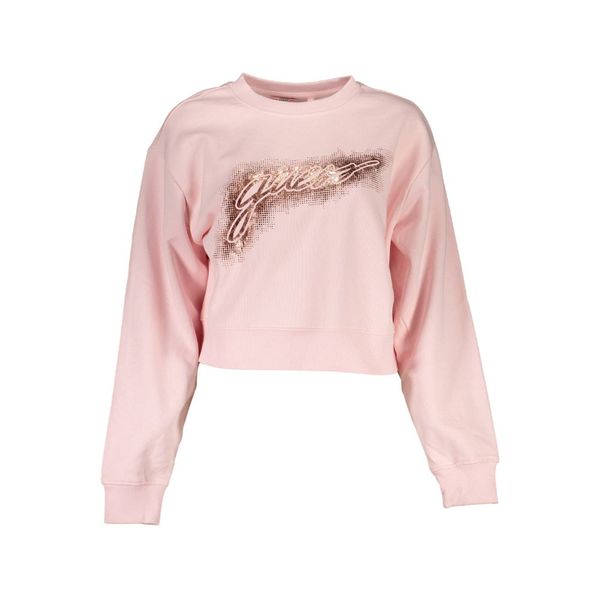 Guess GUESS JEANS SWEATSHIRT WITHOUT ZIP MAN PINK