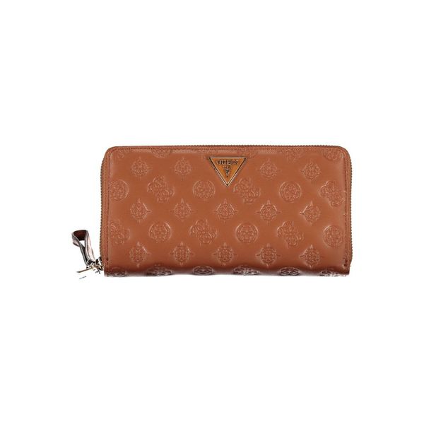 Guess GUESS JEANS WALLET WOMAN BROWN