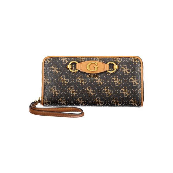 Guess GUESS JEANS WALLET WOMAN BROWN
