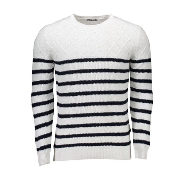 Guess GUESS MARCIANO MEN'S WHITE SWEATER
