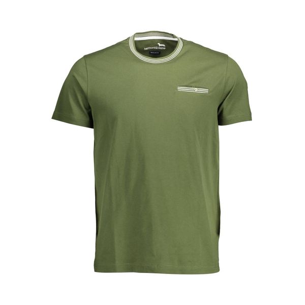 Harmont and Blaine HARMONT &amp; BLAINE GREEN MEN'S SHORT SLEEVE T-SHIRT