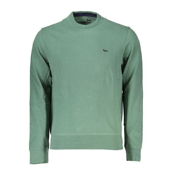Harmont and Blaine HARMONT &amp; BLAINE GREEN MEN'S ZIPLESS SWEATSHIRT