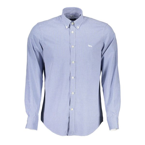 Harmont and Blaine HARMONT &amp; BLAINE MEN'S BLUE LONG SLEEVE SHIRT