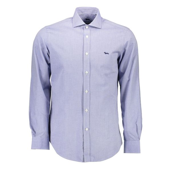 Harmont and Blaine HARMONT &amp; BLAINE MEN'S BLUE LONG SLEEVE SHIRT