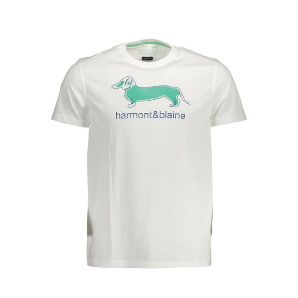 Harmont and Blaine HARMONT &amp; BLAINE MEN'S SHORT SLEEVE T-SHIRT WHITE