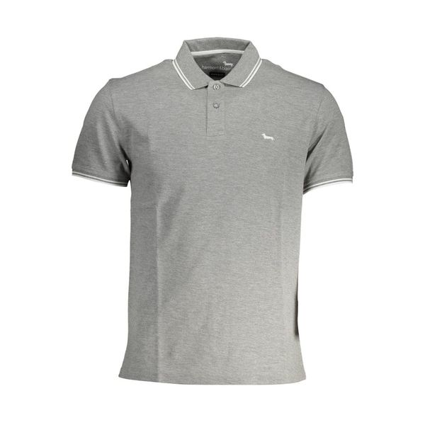 Harmont and Blaine HARMONT &amp; BLAINE POLO SHORT SLEEVE MAN GRAY
