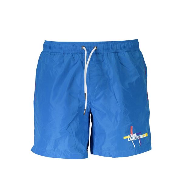 Karl Lagerfeld KARL LAGERFELD BEACHWEAR SWIMSUIT PART UNDER MAN BLUE