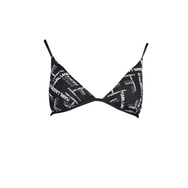 Karl Lagerfeld KARL LAGERFELD BEACHWEAR SWIMSUIT PARTS ABOVE WOMAN BLACK