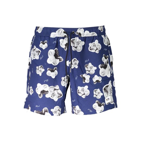 Karl Lagerfeld KARL LAGERFELD BEACHWEAR SWIMSUIT PARTS UNDER MAN BLUE