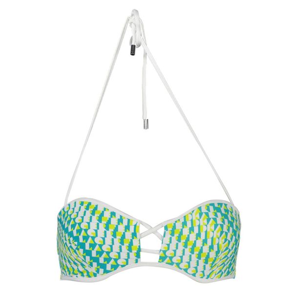 Karl Lagerfeld KARL LAGERFELD BEACHWEAR SWIMSUIT TOP WOMAN GREEN