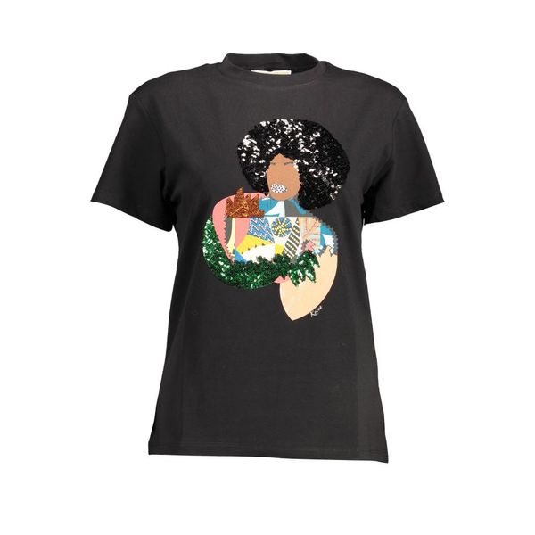 Kocca KOCCA WOMEN'S SHORT SLEEVE T-SHIRT BLACK