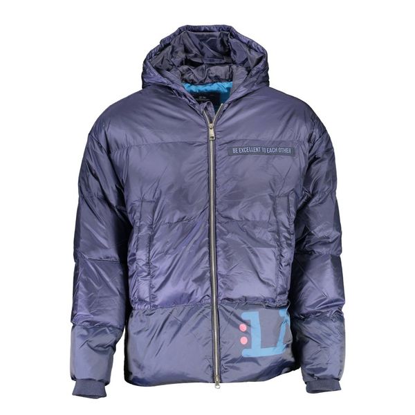 La Martina LA MARTINA BLUE MEN'S DOWN JACKET