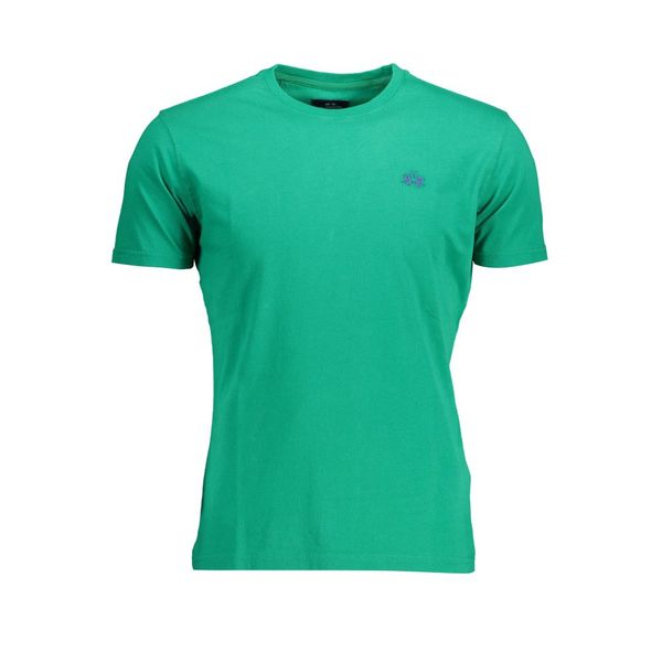 La Martina LA MARTINA GREEN MEN'S SHORT SLEEVE T-SHIRT