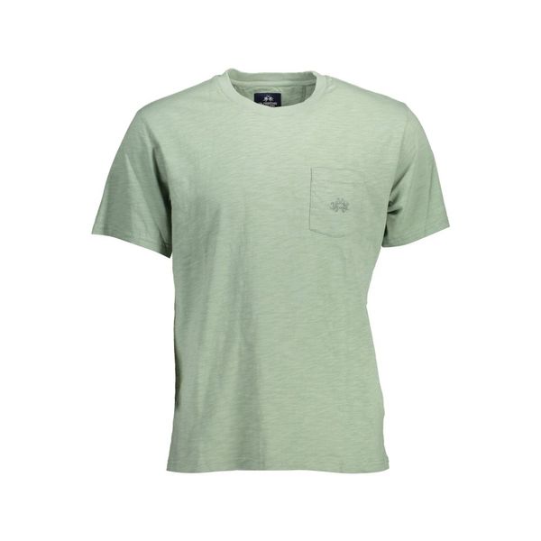 La Martina LA MARTINA GREEN MEN'S SHORT SLEEVE T-SHIRT