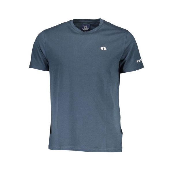 La Martina LA MARTINA MEN'S SHORT SLEEVE T-SHIRT BLUE
