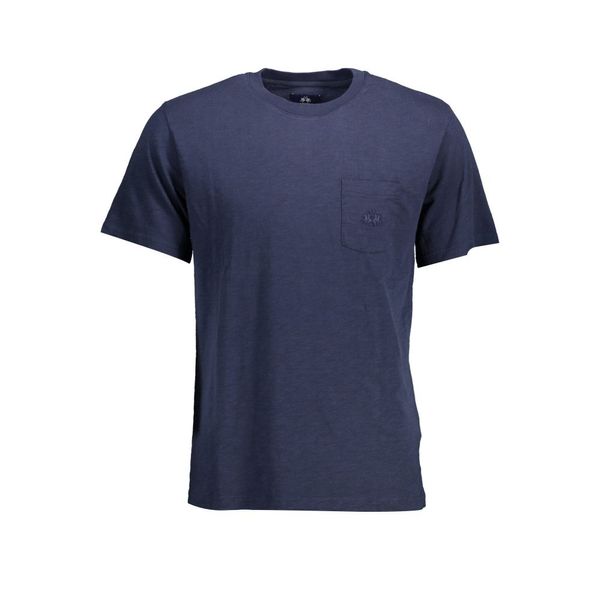 La Martina LA MARTINA MEN'S SHORT SLEEVE T-SHIRT BLUE